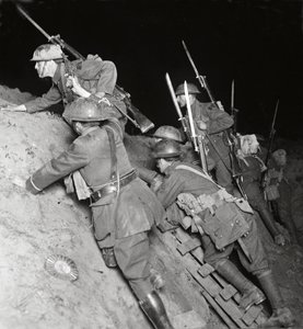 In desperate fighting throughout the night we valiantly resist the furious onslaught at Moray